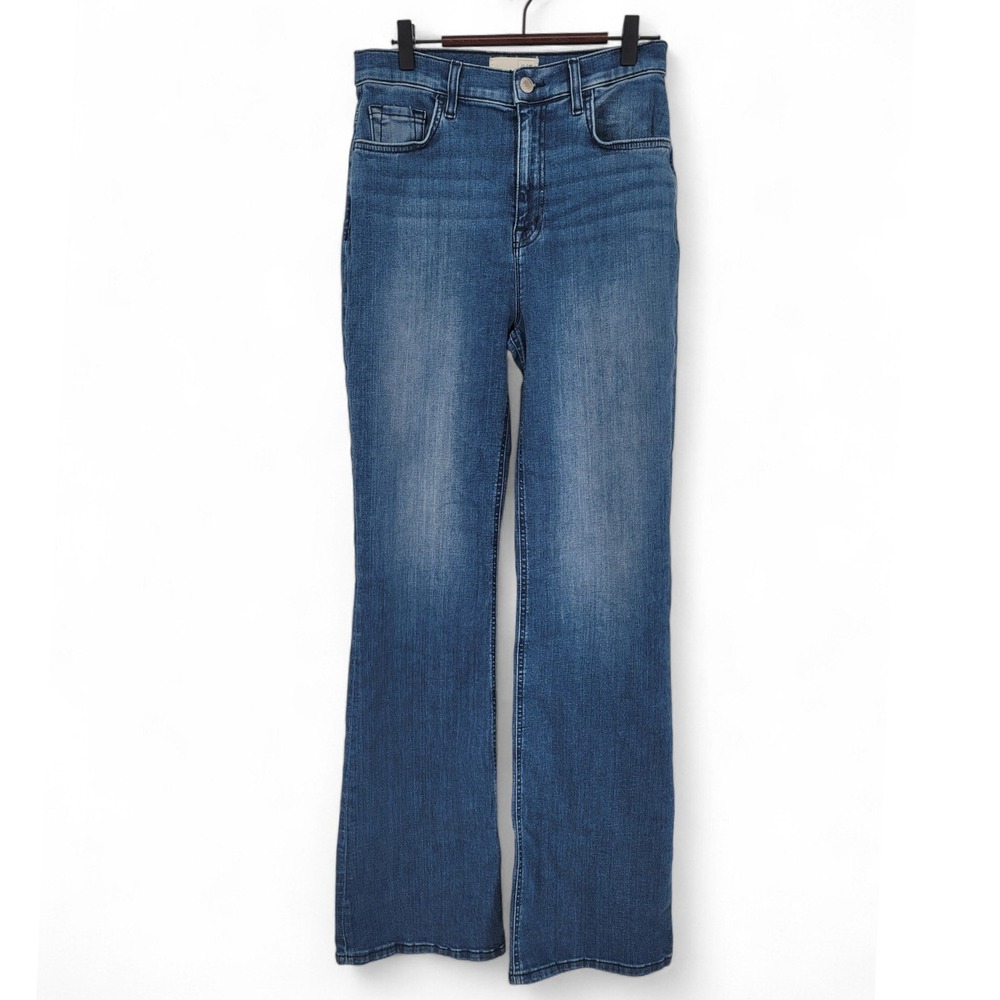 Current/Elliott Womens Size 27 Bootcut Jeans Mid‎ Rise Blue Stretch Denim EUC